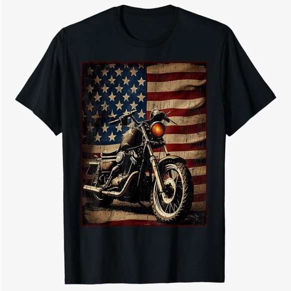 Other - NEW-American Harley Davidson 
Men’s 4 XL
Black T-Shirt